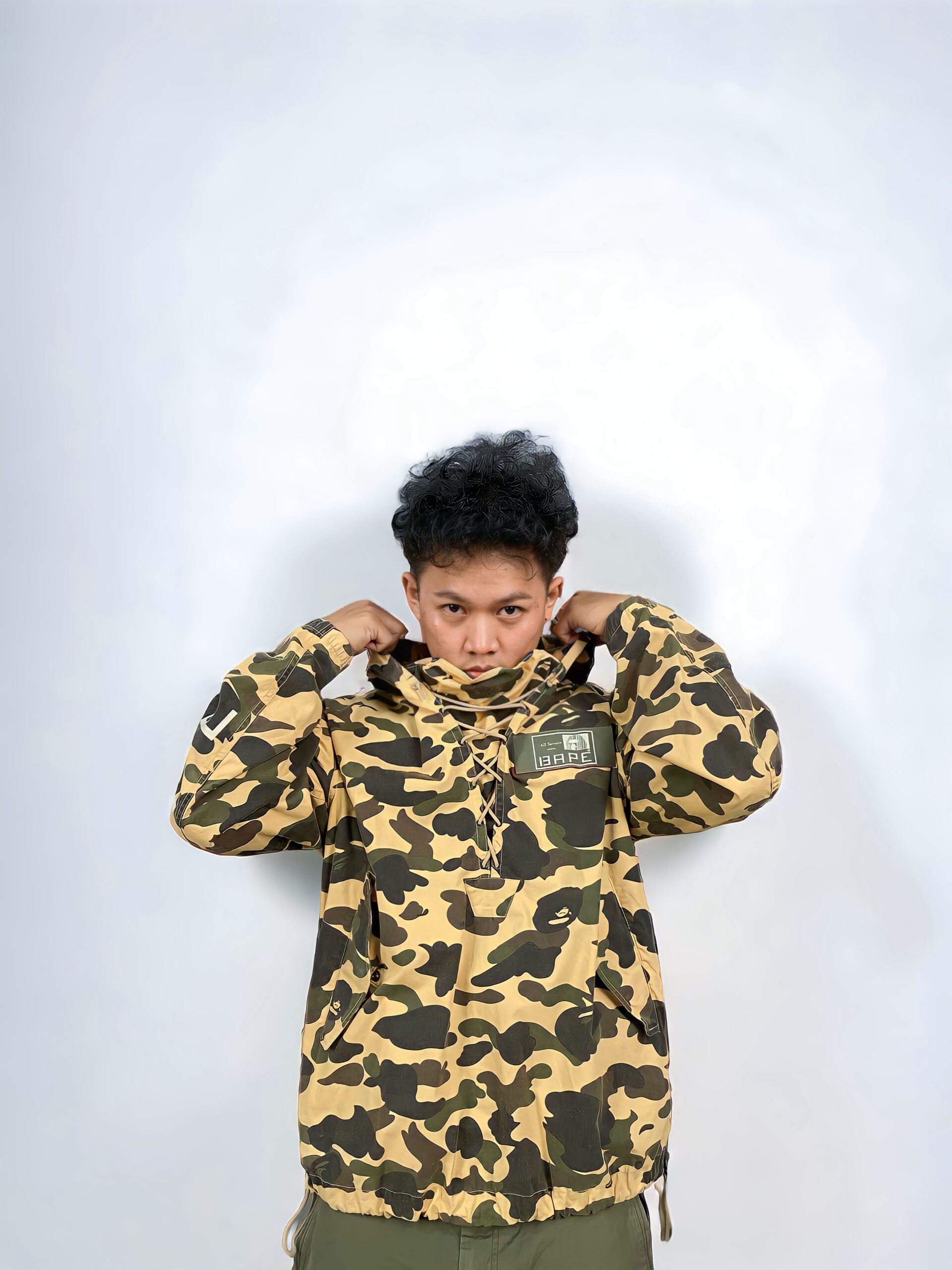 A Bathing Ape All Terrain Deck Jacket Military Jacket