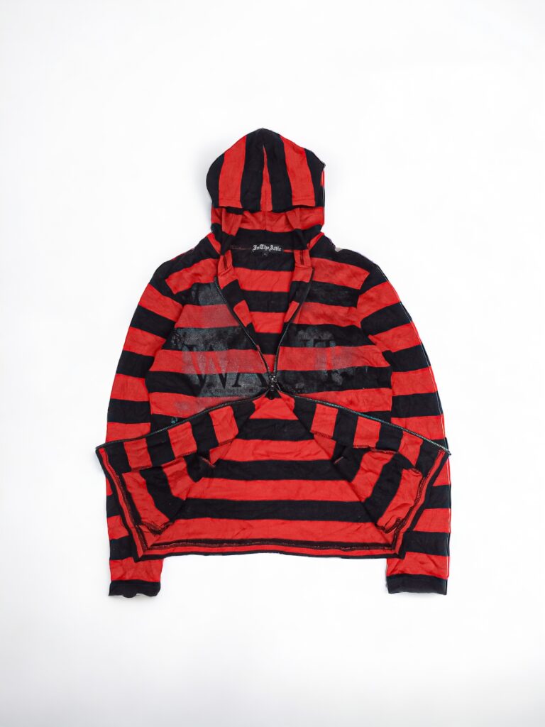 In The Attic Japanese Hoodie Double Zipper